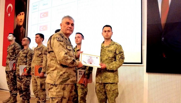 Uluslararası Boran-6 Keskin Nişancı Yarışmasında büyük gurur: Birinci Türkiye oldu