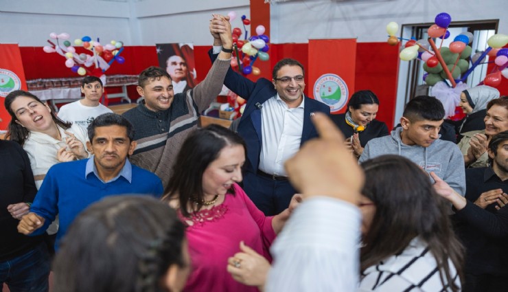 Balçova’da engelsiz yeni yıl kutlaması