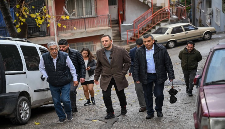 Başkan Eşki’den Zafer Mahallesi’ne çözüm ziyareti