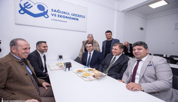 Başkan Tugay kurdeleyi kesti: Aliağa'da 5. Kent Lokantası açıldı