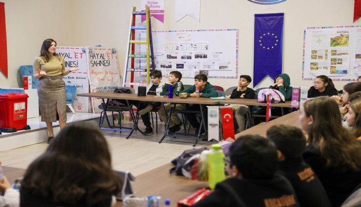 Buca'da çocuklara iklim değişikliği eğitimi