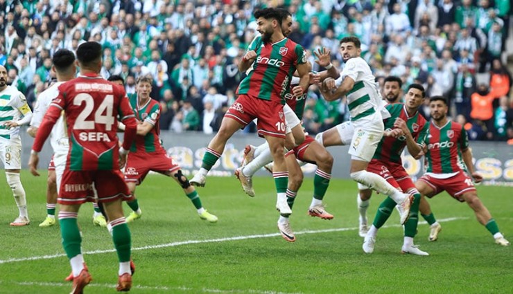 Bursaspor  Karşıyaka mücadelesi 0-0 berabere bitti