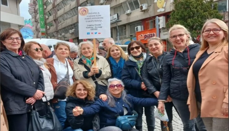 ÇEKAD Başkanı Denizaslanı:Emekli yok sayılıyor, hakları gasp ediliyor