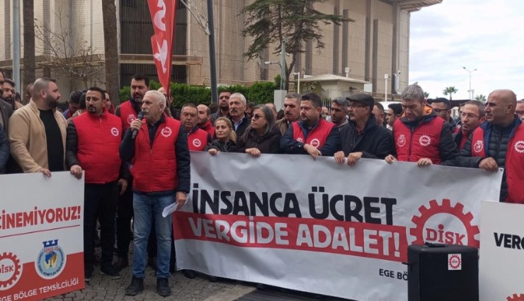 DİSK'ten asgari ücret tepkisi: Genel grev çağrısı yaptılar