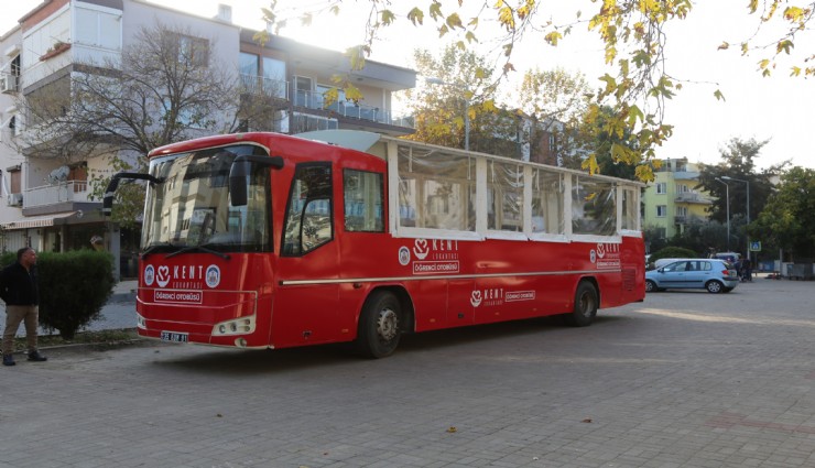 Efes Selçuk'ta Öğrenci Otobüsü ve Engelsiz Kafe hizmete giriyor