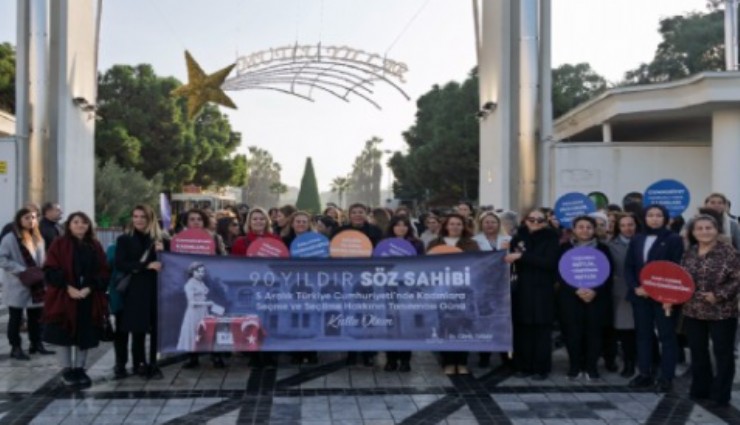 İzmir’in seçilmiş kadınları sahada