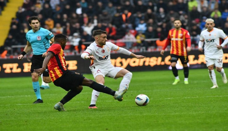Kayseri'de Galatasaray farkı: 1-5