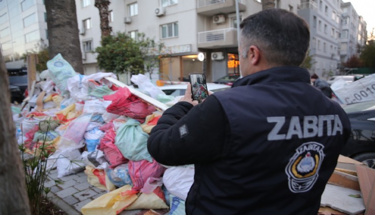 Konak Belediyesi kaçak moloz dökenlere göz açtırmıyor: 8 ayda 1 milyon 325 bin lira ceza kesildi