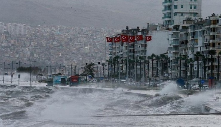 Meteoroloji'den İzmir ve Ege için uyarı: Sağanak yağış ve fırtına geliyor