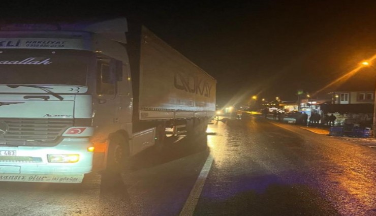 Muğla'da korkunç kaza: Tır yayaya çarptı, 1 kişi hayatını kaybetti