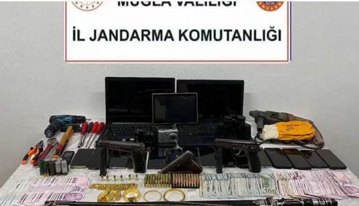 Muğla merkezli 4 ilde Kasacılar adlı suç örgütüne operasyon: 7 kişi tutuklandı