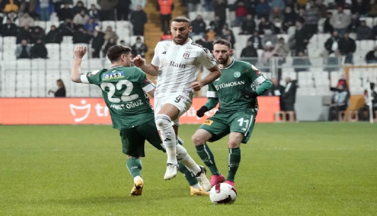 Beşiktaş, Konya'ya şans tanımadı: 2-0