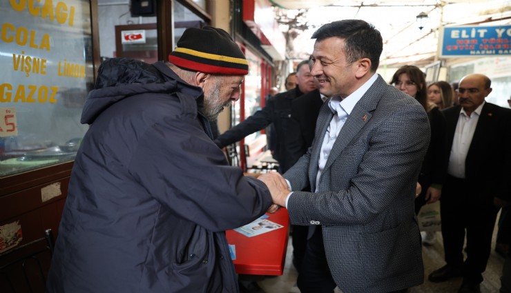 İzmir Büyükşehir Belediye Başkan Adayı Hamza Dağ:Bu şehre kim hizmet ettiyse ona oy verin