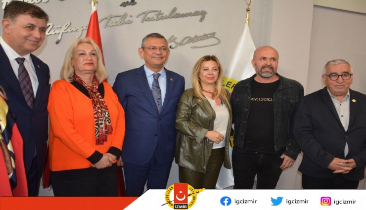 CHP Genel Başkanı Özel İGC'yi ziyaret etti: İGC halkın haber alma hakkının teminatı