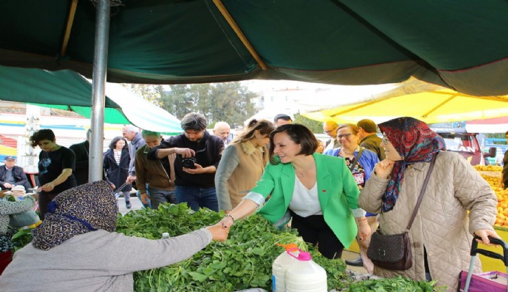 CHP'li Helil Kınay, Karabağlar'ı gezmeye devam ediyor
