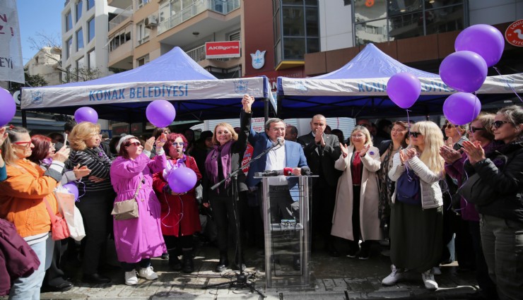 CHP'li Mutlu kadınlarla alana indi: Belediyeyi yönetirim bulaşığa karışmam