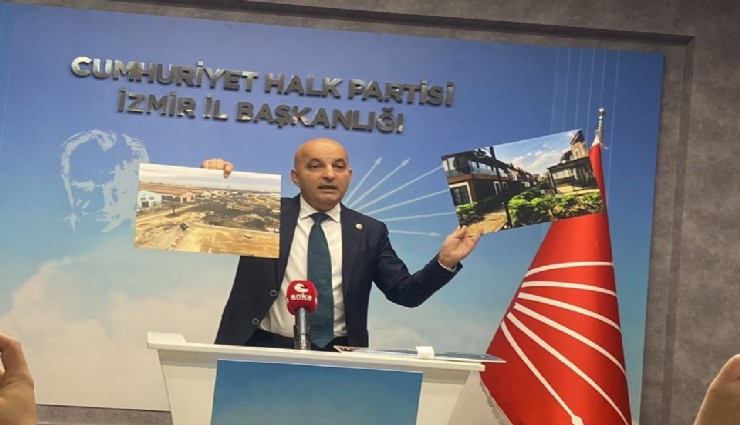 CHP'li Polat'tan Organize İşler İzmir Sarmalı iddiası: Bekçi kulübesi malikhaneye dönüyor