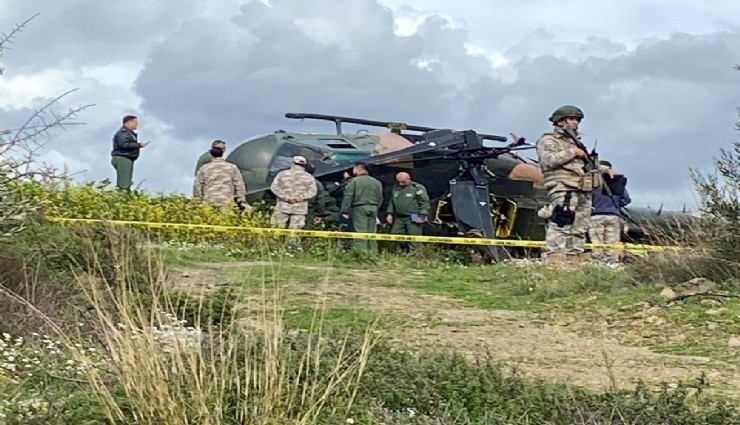 Çiğli’den kalkan askeri helikopter Urla'da düştü: 1 personel yaralandı