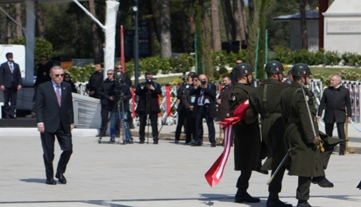 Cumhurbaşkanı Erdoğan Çanakkale’de konuştu