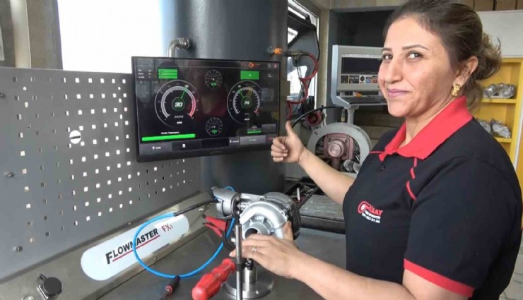 Ev hanımlığından sanayide ustalığa