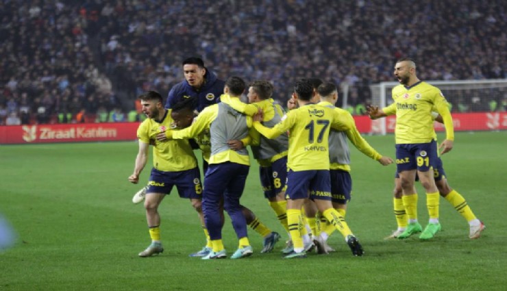 Fenerbahçe gerilim dolu maçta Trabzon'dan 3 puanı aldı