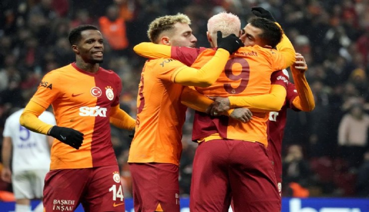 Galatasaray'dan 6 gollü galibiyet