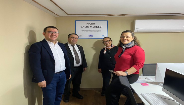 Hatay ile İzmir arasındaki kardeşlik köprüsü, 'Hatay Basın Merkezi' ile yaşayacak
