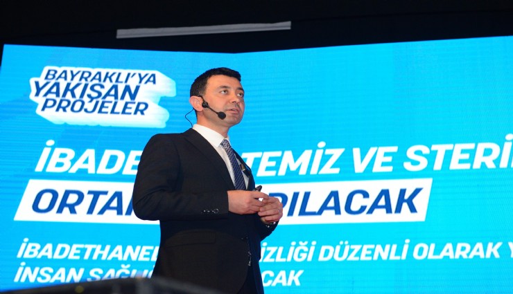 İrfan Önal, Bayraklı’ya yakışan projeleri açıkladı