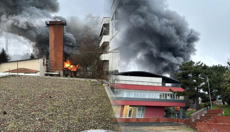 İstanbul Teknik Üniversitesi Maslak yerleşkesinde yangın