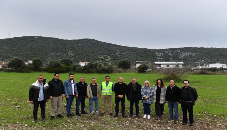 İzmir Büyükşehir çiftçi için arazilerini üretime kazandırdı