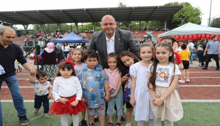 23 Nisan Coşkusu Menderes’i Sardı