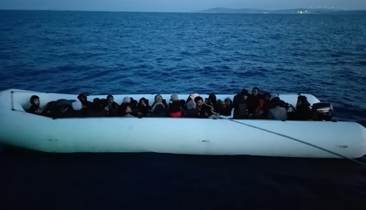 Çeşme'de düzensiz göçmen hareketliliği: 34 göçmen yakalandı