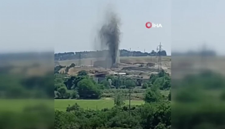 Denizli'de Jeotermal Boru Patladı