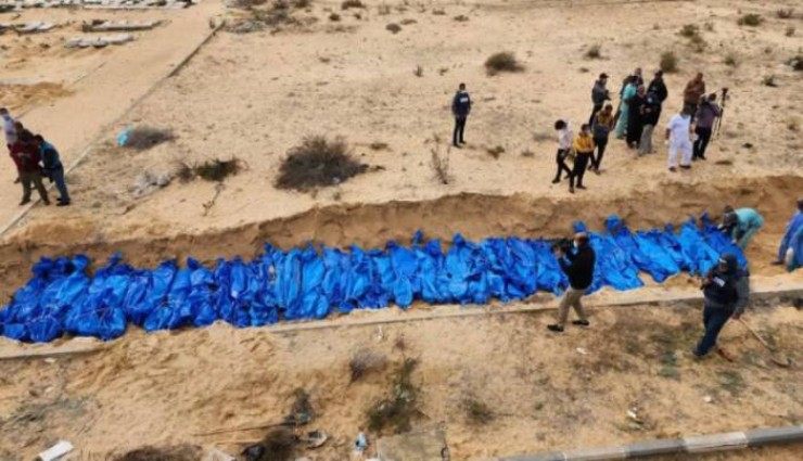 Gazze Şeridi’nde toplu mezar bulundu: 190 Filistinli çıkarıldı