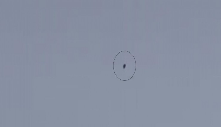 Hatay'da gök yüzünde görülen cisim merak uyandırdı