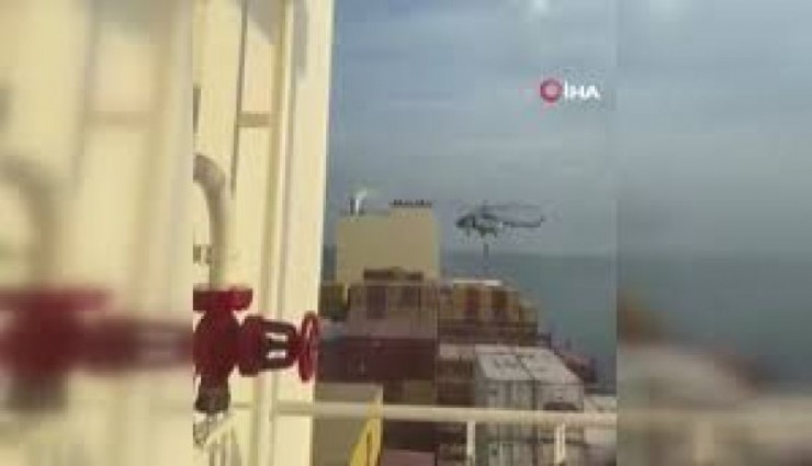 İran’dan Hürmüz Boğazı'nda İsrail’le bağlantılı ticari gemiye baskın