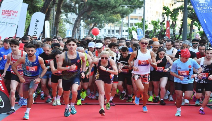 Maraton İzmir'de kazananlar belli oldu