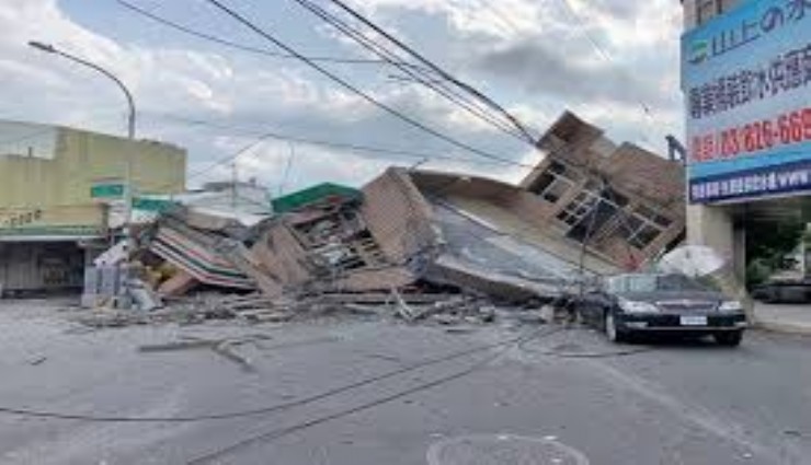 Tayvan'da 7.2 büyüklüğünde deprem