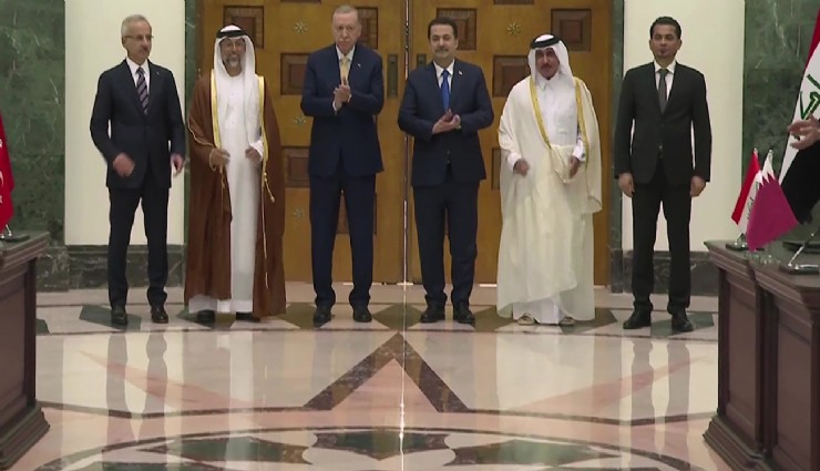 Türkiye, Irak, Katar ve BAE arasında Kalkınma Yolu mutabakat zaptı imzalandı