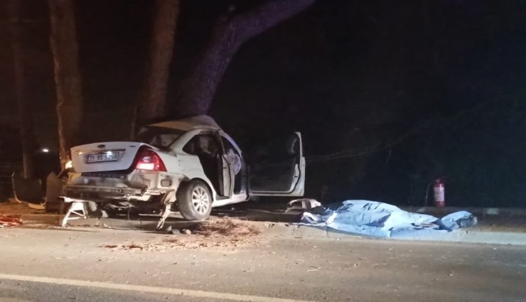Urla'da korkunç kaza: 2 ölü, 1 ağır yaralı