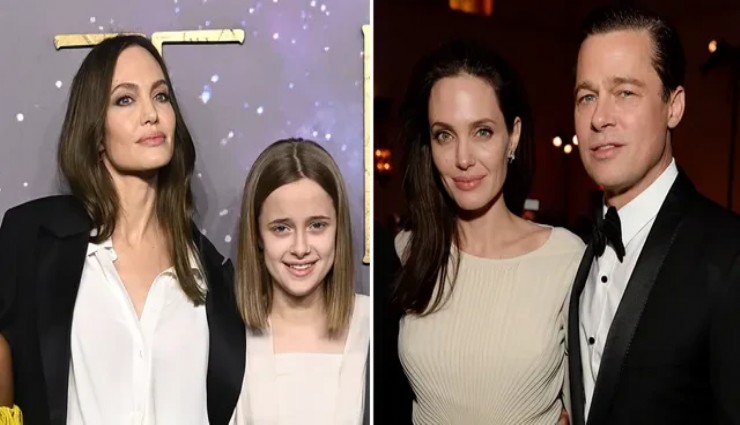 Angelina Jolie ile Brad Pitt'in kızı Vivienne babasının soyadını kullanmıyor
