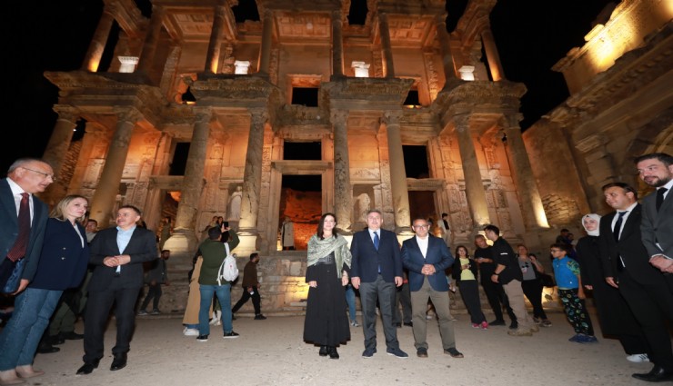 Başkan Sengel: Gece müzeciliği uygulaması Efes Selçuk'a da katkı sağlayacak