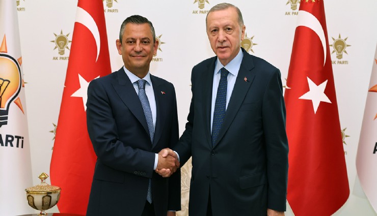 Erdoğan-Özel görüşmesi başladı