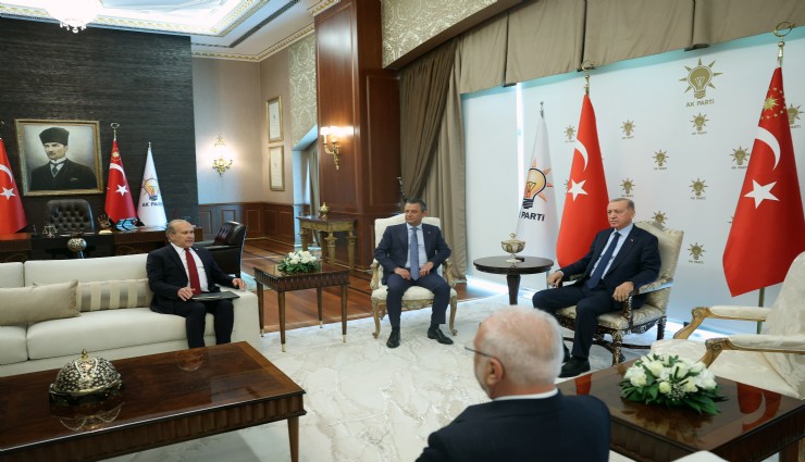 Erdoğan- Özel görüşmesi sona erdi