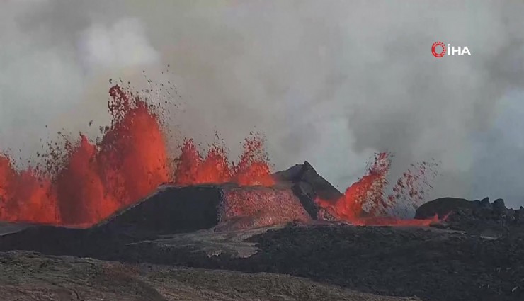 İzlanda'nın Reykjanes Yarımadası'nda Aralık'tan bu yana 5. yanardağ patlaması