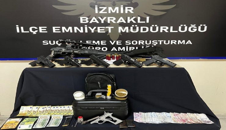 İzmir'de zehir tacirlerine şafak operasyonu