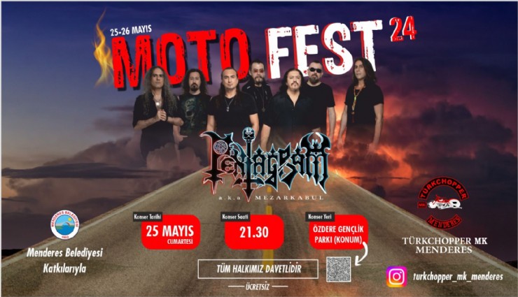 Menderes’te Motofest zamanı