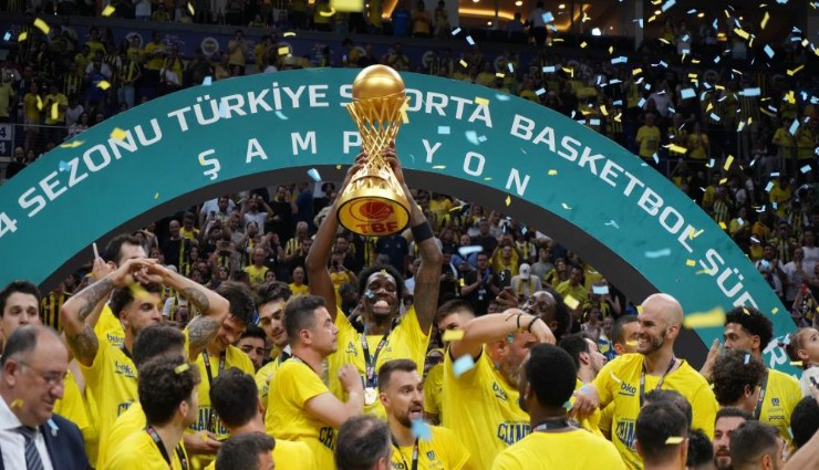 Basketbol Süper Ligi'nin şampiyonu Fenerbahçe