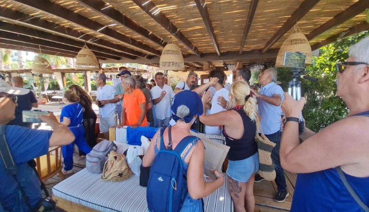 Bodrum’da kıyı eylemine sert müdahale