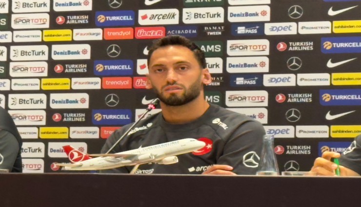 Hakan Çalhanoğlu: Çekya maçına odaklanıp, inşallah grup etabını geçeceğiz